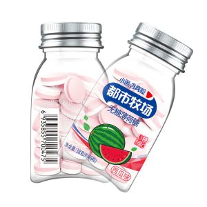 Quality Watermelon Mints Convenient Storage Conditions Enjoy Sugar Free Mints Anytime Anywhere for sale