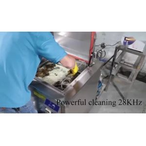 264L Industrial Ultrasonic Cleaner with 28kHz / 40kHz Frequency and SUS304
