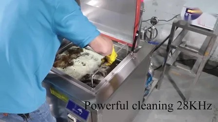 264L Industrial Ultrasonic Cleaner with 28kHz / 40kHz Frequency and SUS304