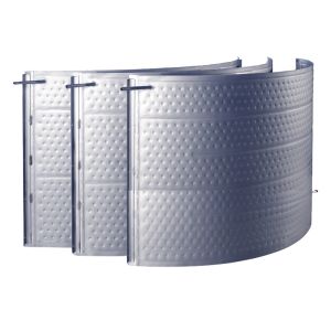 Nickel White Stainless Steel Dimple Plate For Storage Tank