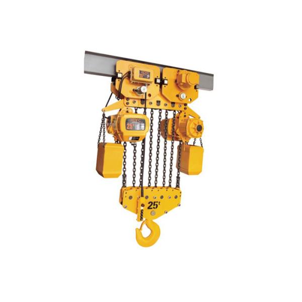 Buy 25T Mining Winch Lifter Electric Chain Hoist With Electric Trolley at wholesale prices