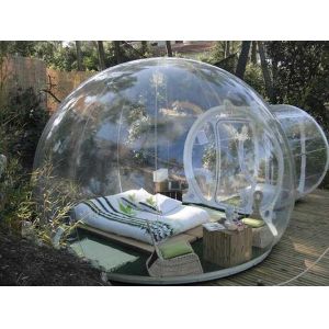 Quality Aportable Meeting Room Inflatable Snow Globe / Bubble Tent for sale