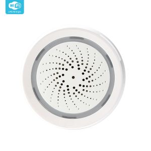 Temperature And Humidity Sensor Multiple Siren Alarm Sound Selection