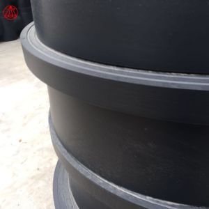 Injection Molded HDPE Fusion Fittings Flange Adaptor Smooth Surface