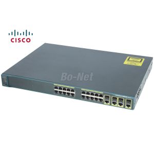 Fast Ethernet Used Cisco Switches WS-C2960+24TC-L 2960 Plus 24 10/100 2 X 1G SFP