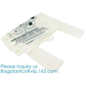 Customized Biodegradable Compostable Drawstring Garbage Bag, Compostable Garbage