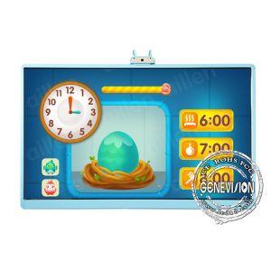 Wall Mounted AG Glass 400 Nits Touch Screen Whiteboard