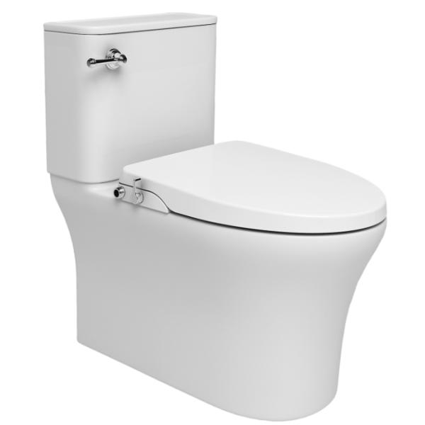 Mechanical Non Electric Bidet Toilet Seat Soft Close Dual Nozzles OEM Custom Logo