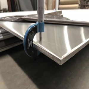 1Ton MOQ BA Polished 200 300 400 Series Stainless Steel Plate For Decoration