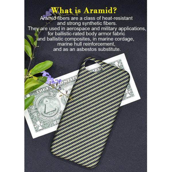 Extremely Lightweight Design Aramid Fiber Phone Case For iPhone SE