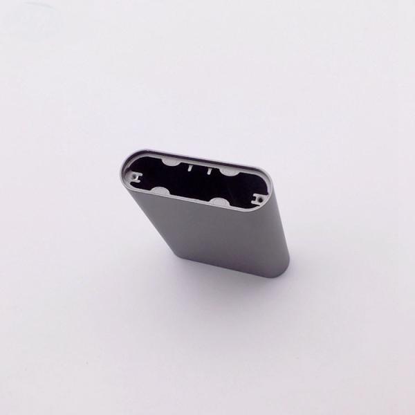Buy Grey Anodized Micro CNC Machining Parts Aluminum Extrusion Enclosures With Tapping at wholesale prices