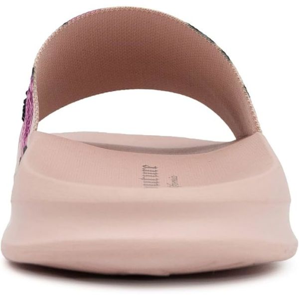 EVA Material Slip On Beach Flat Sandals With Transparent Uppers Customizable