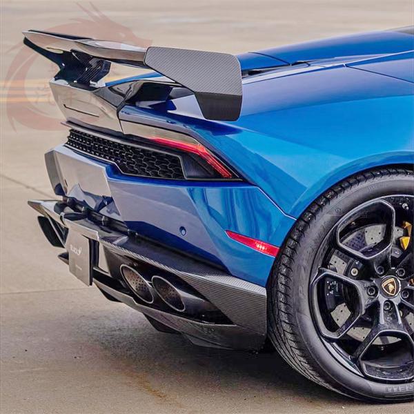 For Lamborghini LP580 LP610 Carbon Fiber Body Kit LP580 LP610 Upgraded VORS Style Carbon Fiber Spoiler Wing