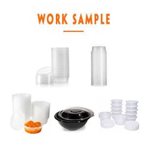 Beverage Shops Vacuum Disposable Thermoforming Machine 120mm Depth HT720600