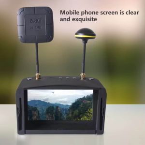 LS-800D FPV Video Glasses 800D Dual Antenna Image Transmission 40CH 5 Inch FPV