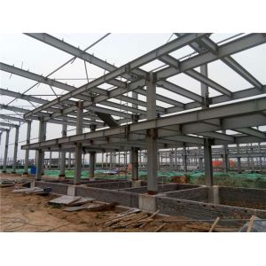 Custom Steel Structure Warehouse Building with H Section Frame