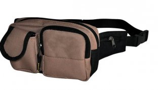 Nylon Backpack Bag Brown Waist Bags for Tools Storage