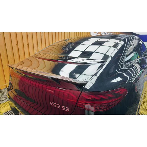 For Mercedes-Benz EQE Carbon Fiber Spoiler EQE Upgrades the BS-style Carbon Fiber Spoiler Tail Wing