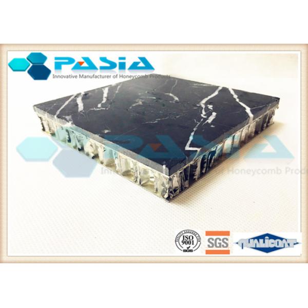 Marble Veneer Stone Honeycomb Composite Sheets , Marine Honeycomb Panels