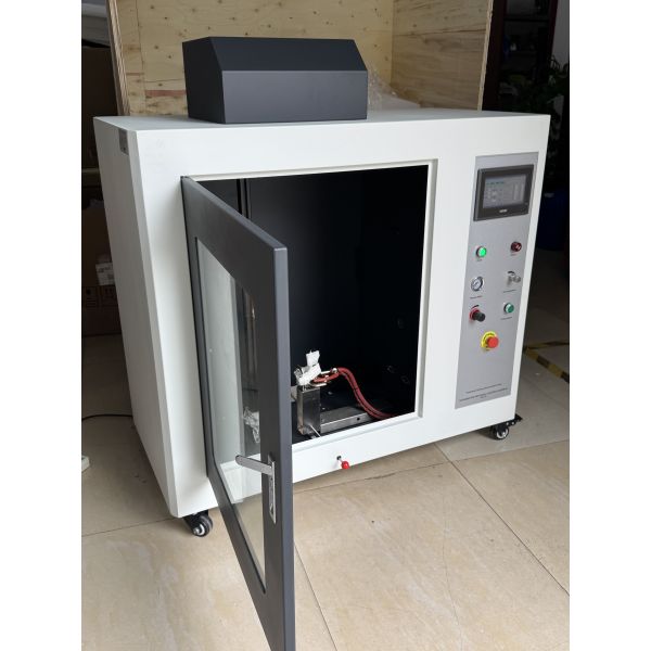 Protective Clothing Flame Spread Tester in Operation