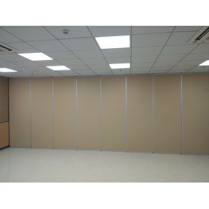 Decorative Commercial Furniture Folding Partition Walls / Operable Wall Systems