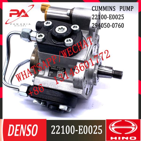 294050-0760 DENSO Diesel Fuel Injection HP4 pump 294050-0760 22100-E0025 FOR HI-NO J08E