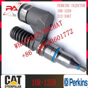 10R-1258 10R-1259 common rail excavator fuel injector for C-A-T C10 C12 engine