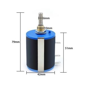 BONENS WXD4-23-3W Multi-turn Winding Potentiometer 1K 2K2 3K3 4K7 5K6 10K 15K