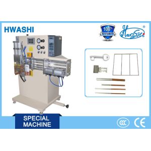 Iron Wire Butt Welding Machine New Condition Welding Ring / Square Wire Frame