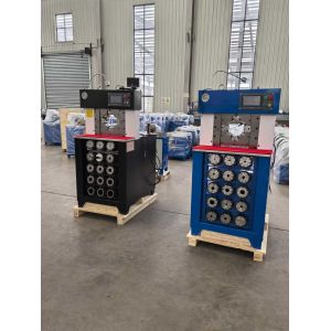 China 3 Inch Upgrade PLC Control System Fast Change Mould Tool Hose Crimping Machine Process With Withhold Faster  Crimping Force 1500T on sale China 3 Inch Upgrade PLC Control System Fast Change Mould Tool Hose Crimping Machine Process With Withhold Faster  Crimping Force 1500T on sale