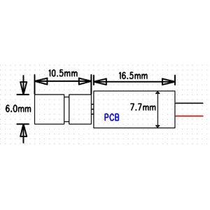 Industrial Grade 520nm 5mw Green Dot Laser Diode Module For Laser Sights And