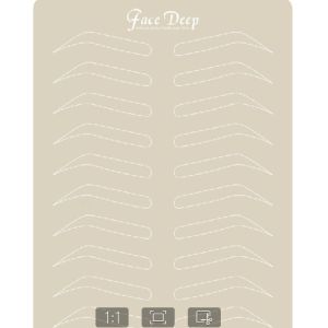 Rubber Material Semi Permanent Makeup Practice Skin Non - Toxic Harmless