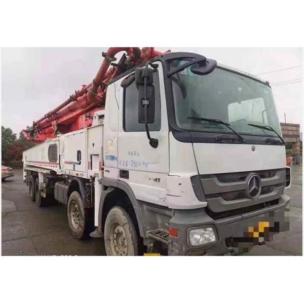 Buy Structure Cylinder Type Used Concrete Pump Putzmeister 56m 46m for Construction Site at wholesale prices