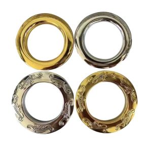 China Curtain accessory Manufacture Plastic Rod Curtain Eyelets