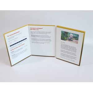 Video IN Folder 7 inch HD 2GB Multi page handmade lcd video brochure card for