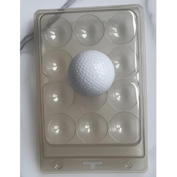 6 Golf Balls Transparent Packaging Plastic Box Paper Gift Box Packaging