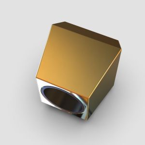 Contracted Style Box Shape Perfume Bottle Cap High-Grade Perfume Bottle Cap