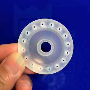 High Quality Polished Quartz Glass Tube Quartz Tube With Flange End