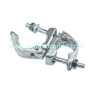 Scaffolding drop forged double pressed fixed coupler swivel clamp beam girder