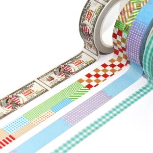 Multipurpose Colourful Washi Tape With No Residue