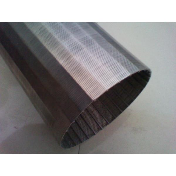 0.1mm Continuous Slot Screen 4m Length AISI 316 Johnson Well Screen