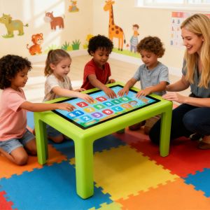 55 Inch 4K Resolution Interactive Touch Table with 32GB Storage