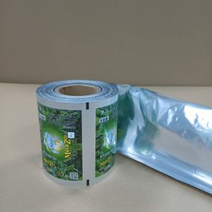 Custom Printed Packaging Film for Stand-Up Pouches High Gloss & Food Safe