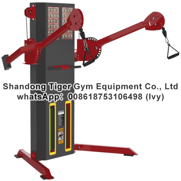 Buy Gym Fitness Equipment Dual cable cross exercise machine at wholesale prices