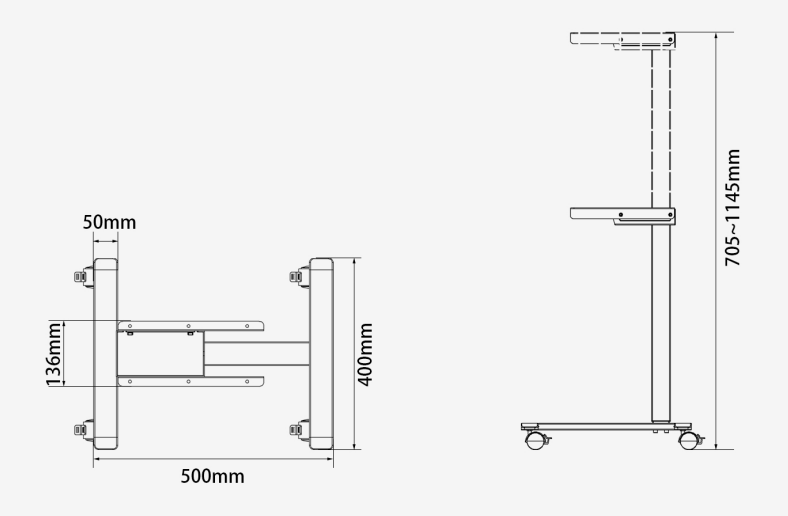 Jarshan SC2 Standing Desk Frame