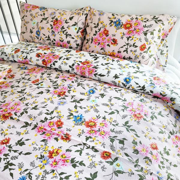 Buy National Standards Color Fastness Grade Modern Bedroom Sets 3 PCS 100% Cotton Bedsheets at wholesale prices
