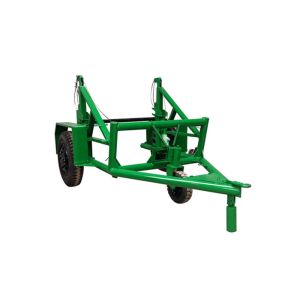 3t 5t 8t 10t Spray Painting Cable Drum Trailer With Damping Device