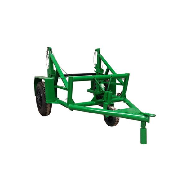 Buy 3t 5t 8t 10t Spray Painting Cable Drum Trailer With Damping Device at wholesale prices