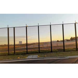 PVC Coating finger proof profile Anti cut 358 Mesh Panels