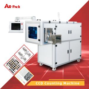 Automatic counting packing machine for plastic parts caps rubber silicone hardware